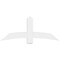 Ekena Millwork Bellingham Architectural Grade PVC Gable Bracket, 60"W x 25"H x 6"D x 6"F, 10/12 Pitch GBP060X25X0606BEL00 - alternate 5